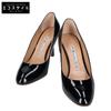 PELLICO [Excellent Condition] Patent Leather Almond Toe Pumps Shoes 34 1/2 blackUsed