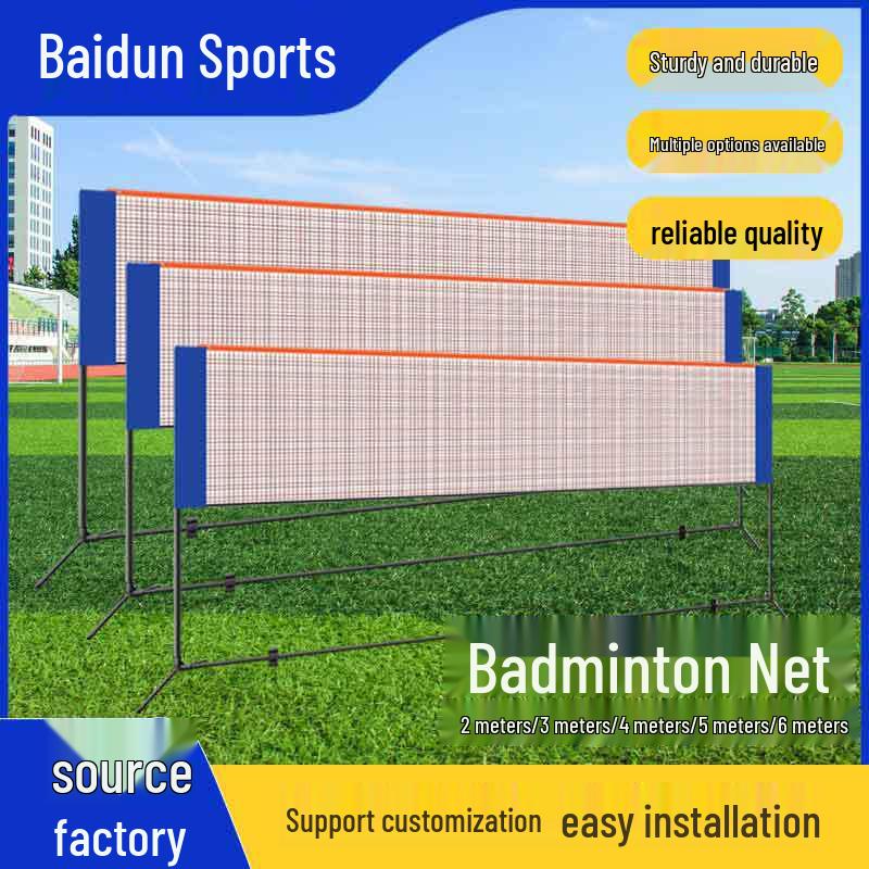 

Портативная складная стойка для сетки для бадминтона - Доступна в размерах 2, 3, 4, 5 или 6 метров 2.1 meters