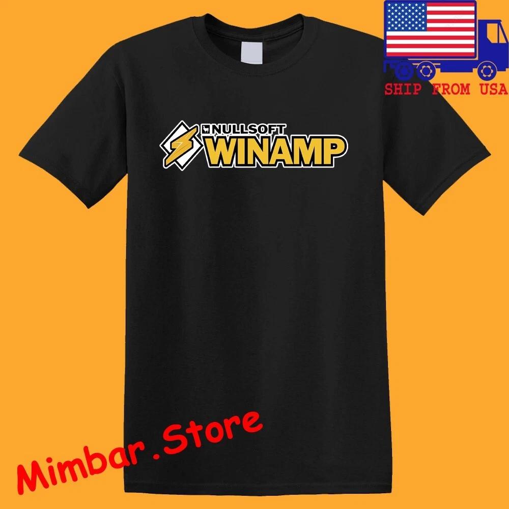 

Nullsoft Winamp Men s Black Size S-5XL 4XL
