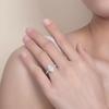 3 Carat Pigeon Egg Oval Moissanite Ring - European & American Fashion