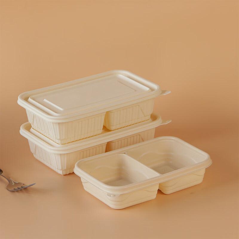 ZISIZ Biodegradable 3-Compartment Disposable Food Container