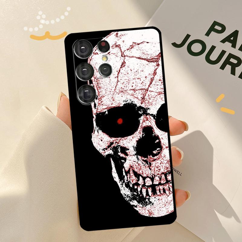 Pirate Skull Phone Case For Samsung Galaxy S23 S22 Ultra S21 FE Note 20 S8 S9 S10 Note 10 Plus S20 FE Cover