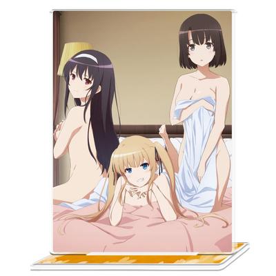 Saekano: Wie man eine langweilige Freundin richtig aufzieht" Acryl-Porträt B [Megumi, Eriri und Utaha]