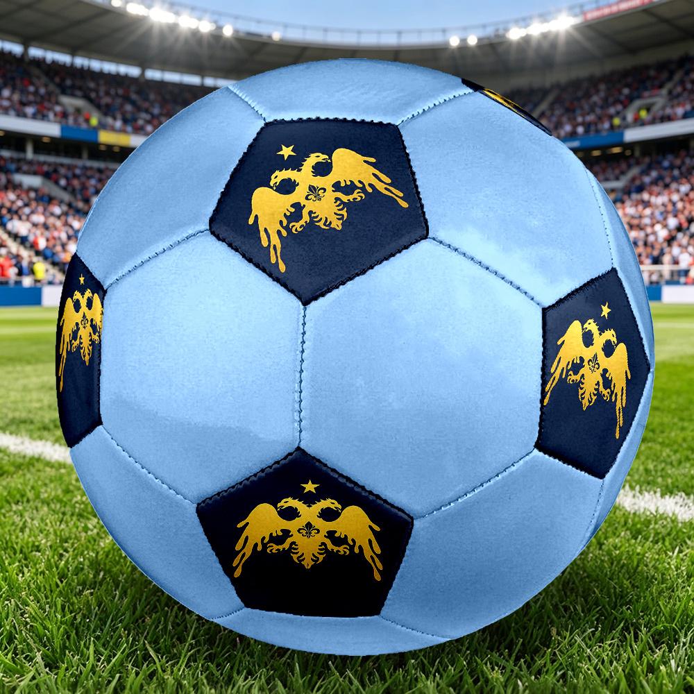 1PC Eagle Symbol Star Soccer Ball Size 5 Football Machine Sewn Indoor/Outdoor Universal Football S3