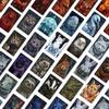36 Fantasie Dier Illustraties Mingxin Kaarten Handboek Decoratieve Kaarten Kat Vos Draak Serie Leuke Creatieve Kaarten