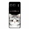 For OnePlus Nord 4 Back Cover Case Cute Cartoon Cat Black Silicone Soft Phone Cases For OnePlus Nord 4 Case Nord4 6.74" Capa Bag