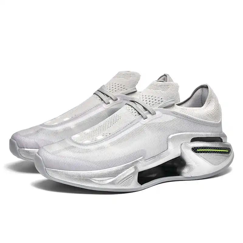 Perforated Round Toe Walk Shoes Sports Men Sneakers Summer Outdoor Sapatenis Life Trainners Unusual Leading Raning Casuall