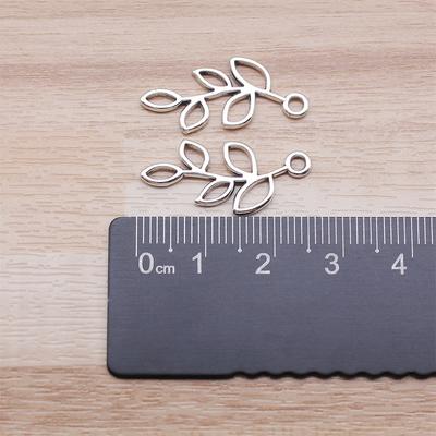 Hollow Leaves and Branches Pendant DIY Jewelry Accessories Handmade Materials Zinc Alloy Material