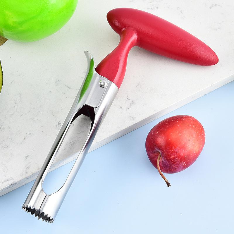 Prémiový odstraňovač jadřinců jablek Nerezový nástroj na odstraňování jadřinců jablek a hrušek Kráječ ovoce Odpeckovač Kráječ Kuchyňské zeleninové nástroje