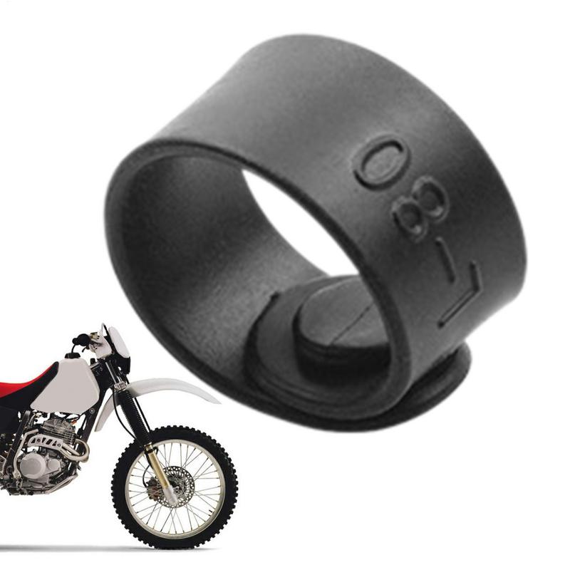 6 Stück Schwarze Motorrad-Gummibänder Zur Rahmenbefestigung Kabelbinder Kabelbaumkabel Zubehör für Motorrad Bike Auto