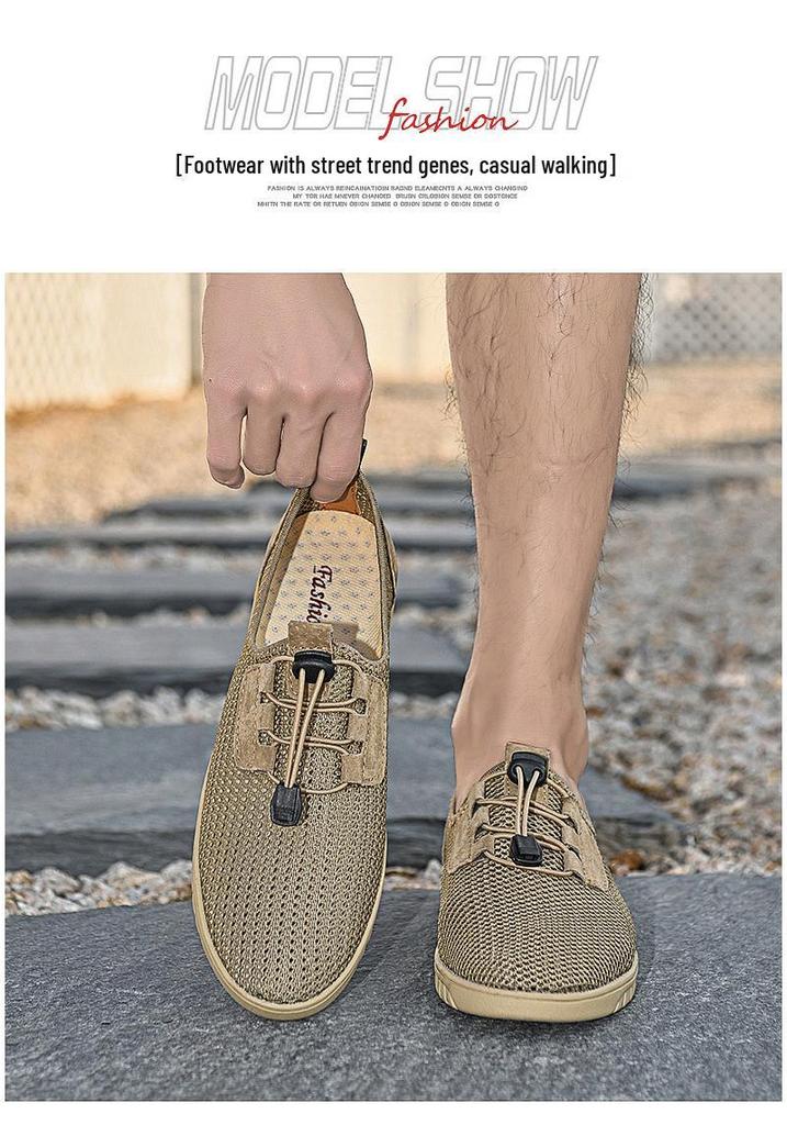 Ademende Sportschoenen van Mesh voor Mannen - Grote Maten, Lichtgewicht, Comfortabel, Casual