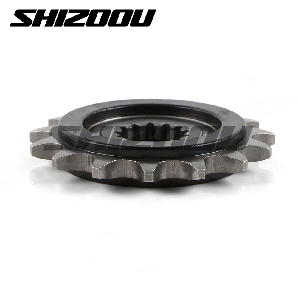15T For CFMOTO 450MT 450mt 450 MT Small Silent Durable Motorcycle Front Sprocket Chain Wheel Front Fly Wheel Pinion