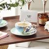 WOOCH Ceramic Couple Cup and Saucer Gift Set