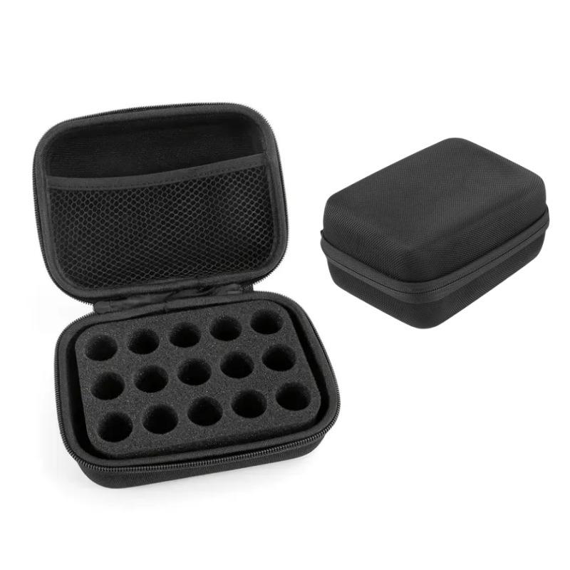 Dustproof Storage Case for 10ML Insulin Vial 7 9 12 15 30 Slots Medical Essential Oil Organizer Portable Safe Container Travel