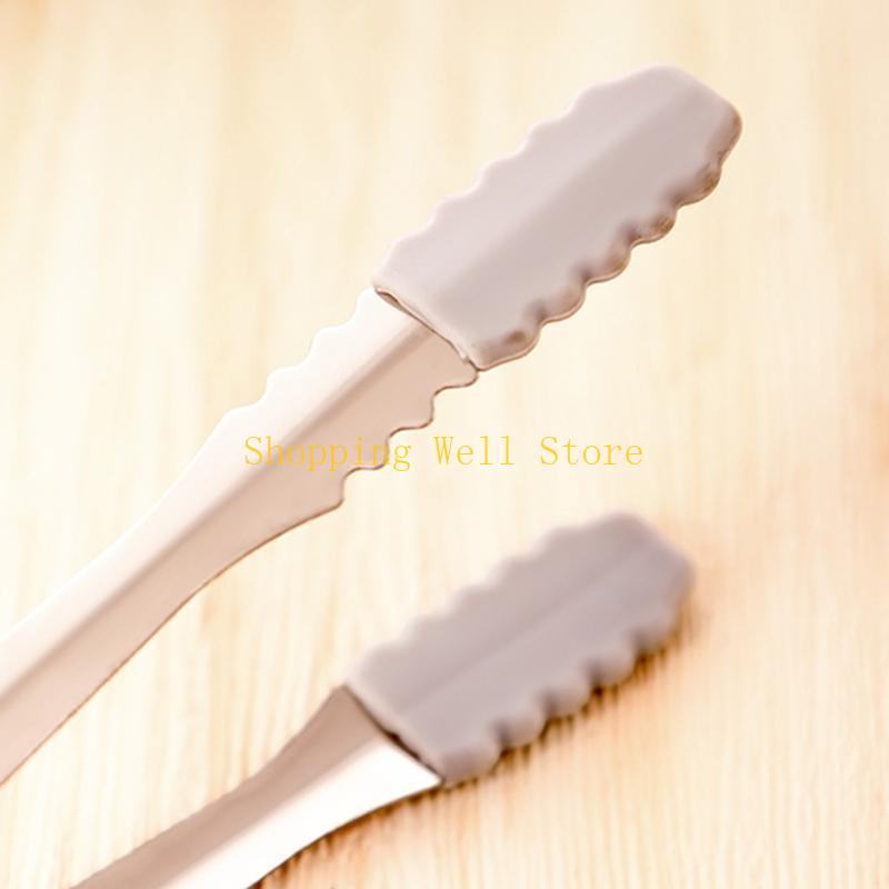 KX4B Set of 10 Practical Ice Tongs Bread Clamps Convenient Ice Tongs