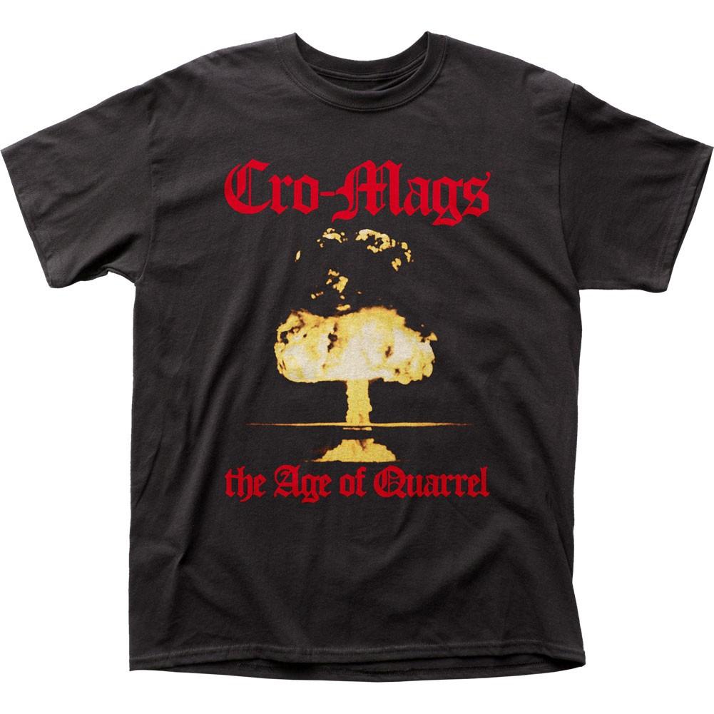 Cro-Mags The Age of Quarrel Mens T Shirt Music Classic Rock Band Tee New Black XXXXL
