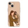 Phone Case For iPhone 15 14 13 12 Mini 11 Pro Max XS X XR 7 8 Plus Clear Shockproof Silicone TPU Cover Baby Girl Mom Family