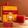 Safflower & Mugwort Essential Oil Soap for Face Washing and Bathing with Saffron