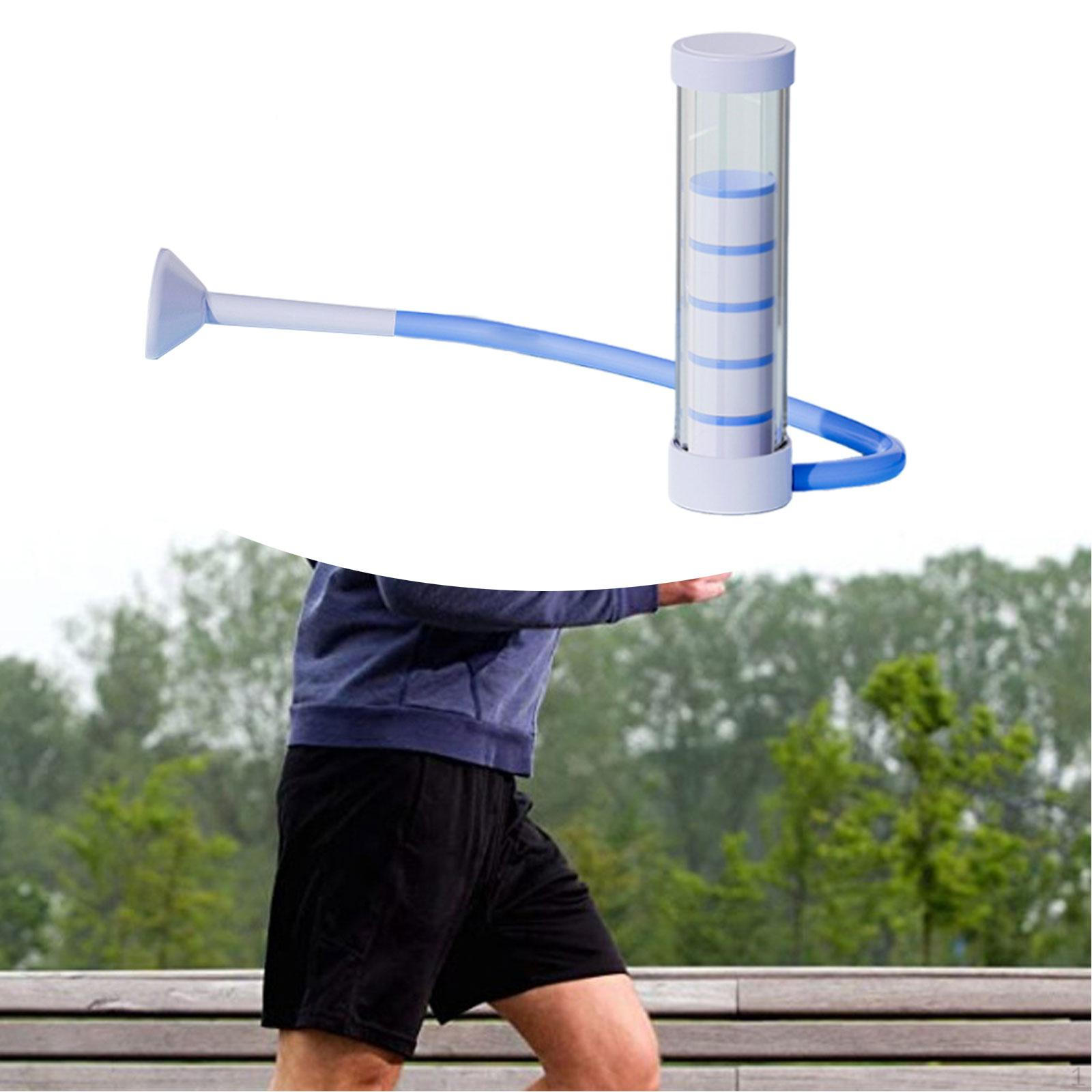 

Breathing Exercise Device Portable for Fitness Training Dumbbell синий