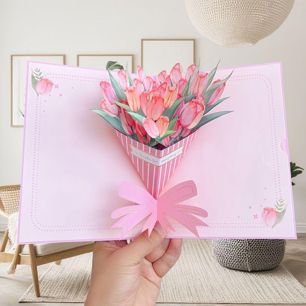 Handmade Teachers Day Cards Colorful Gratitude Card 3D Butterfly Greeting Card Teacher's Day