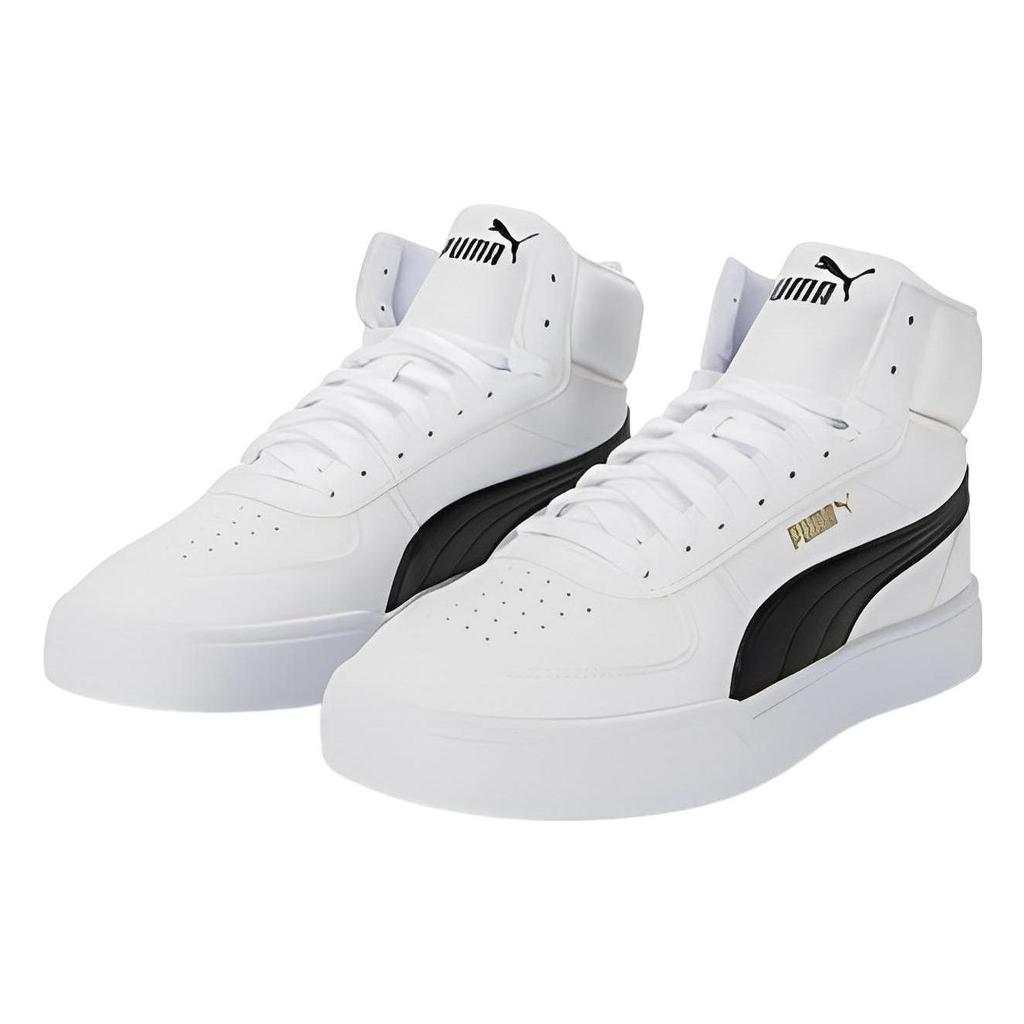 Puma Caven Comfortable High-Top Sneakers Men Sneakers Black White 385843-10