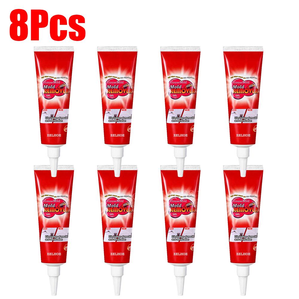 120g Mold Remover Gel Mildew Mold Remover for Ceramic Tile To Mold Mildew Cleaner Wall Mould Removal Ceramic Tile 1-10Pcs
