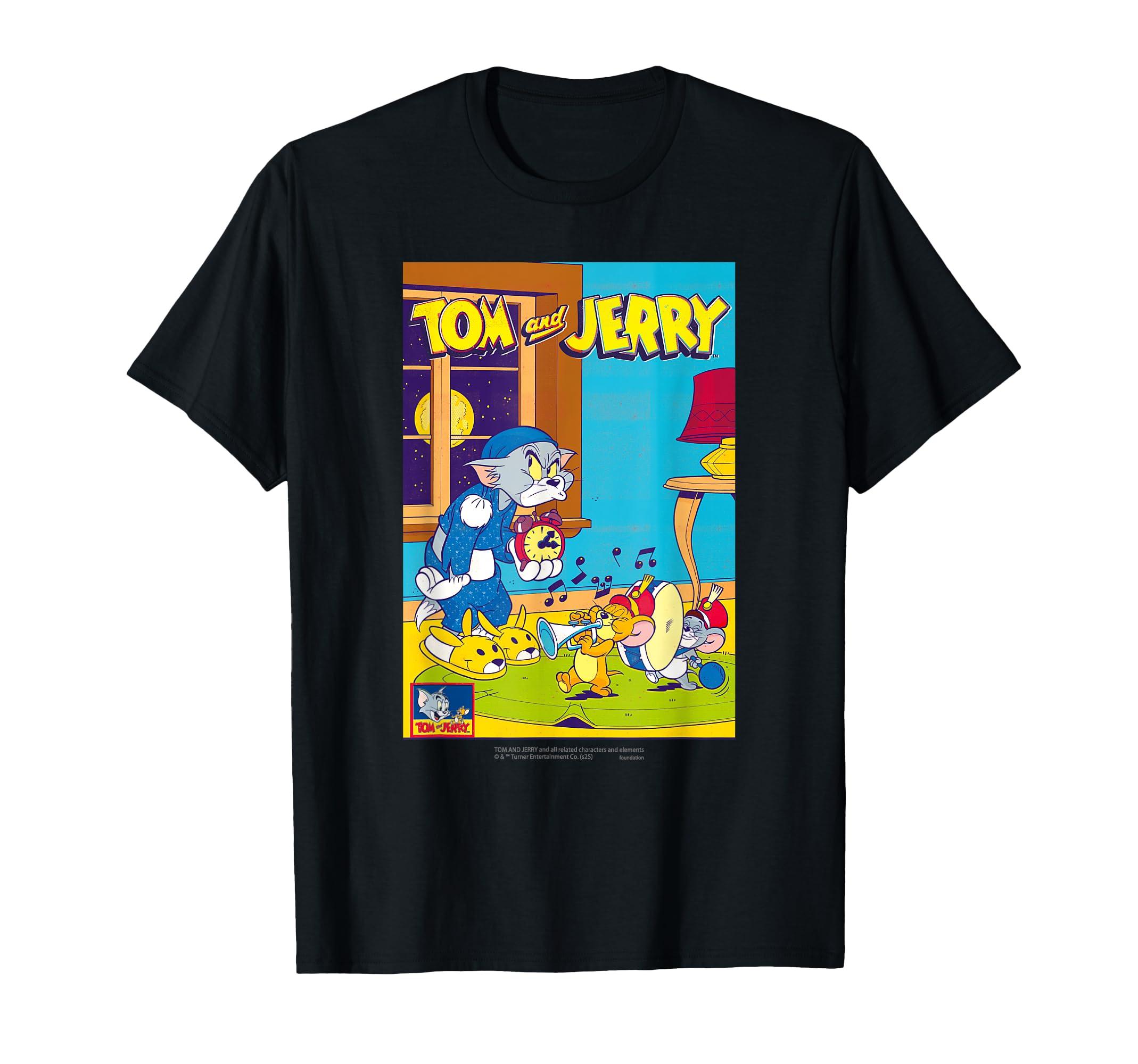 

TOM and JERRY / Tom & Jerry & Tuffy / Poster Art T-shirt