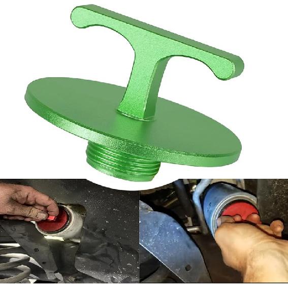Aluminum Alloy Oil Filter Plug Tool, For Dodge Ram 2500, 3500, 4500, 5500 Cumm Turbo Diesel 5.7L 5.9L 6.4L 6.7L MO285 05083285AA Oil Filter Cap Off