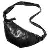 Lemaire Cotton Croissant Bag Croissant Shoulder Bag Medium Women's Black BG0001-LF1329-BK999