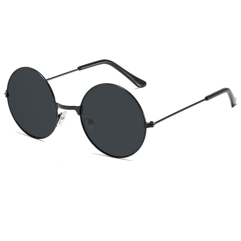 

Classic Vintage Round Frame Sunglasses For Men Women Brand Design Ocean Red Yellow Metal Circle Sun Glasses Unisex Eyewear 2026 No Box