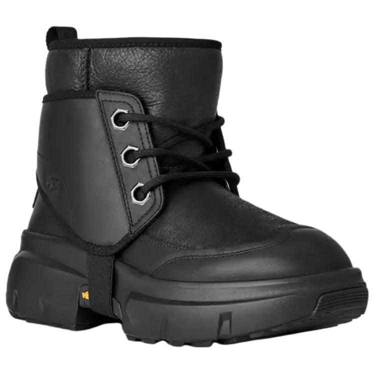 UGG JLD Thermal Short Snow Boots Men's Black Sneakers 1171351-BLK