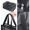 Mesh Bath Organizer Bag – Large Capacity Waterproof Storage for Travel, Fitness & Toiletries