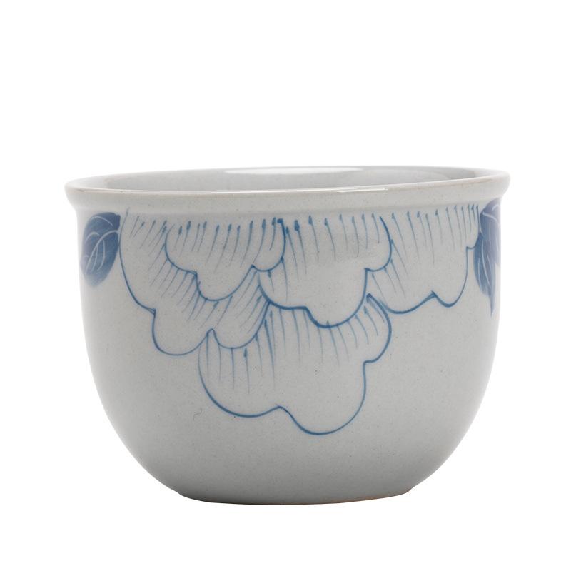 Hand-painted underglaze color master cup single cup ceramic teacup personal special large tea cup Pu'er cup Kung Fu tea set