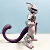 10cm Anime Digimon Mewtwo Armored Ver. Standing PVC Figure with Base Collectible Toy