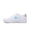 Nike Air Force 1 LV8 Grade School 'Digital Swoosh' (Unisex) White / Multi-Color / Black Kids' Skateboarding Shoes CW1577 100
