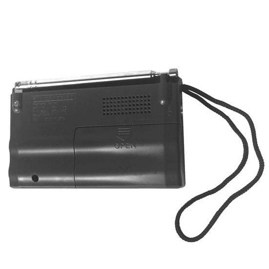 BC-R21 Bærbar Radio Sterkt Signal Multifunksjonell Innebygd Høyttaler Fullt Bånd FM Stereo Radio for Eldre