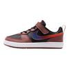 Nike Court Borough Low Recraft PS Nero/Sepia Rosso/Arancio Team/Notte Profonda Sneakers Bambino IO6966-002