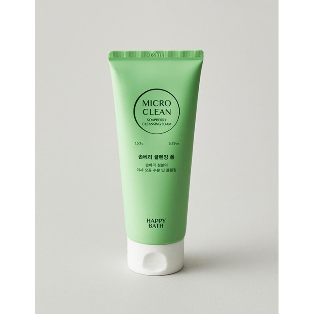 Happy Bath Micromicellar Soapberry Moisture Cleansing Foam 150g