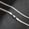 20-60cm 925 Sterling Silver Luxury Brand Design Noble Necklace Chain For Woman Men Fashion Wedding Engagement Zircon Gifts