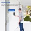 Videocitofono Intelligente Wireless, Telecamera di Sicurezza Esterna HD, Campanello Intelligente per la Sorveglianza Domestica