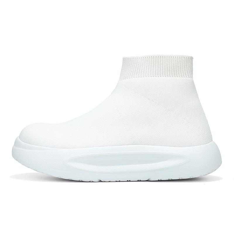 

Детские четырехсезонные эластичные носки-обувь из мушиной ткани Студенческая высокая повседневная трендовая обувь Модная персонализированная обувь на платформе Обувь-носки 37