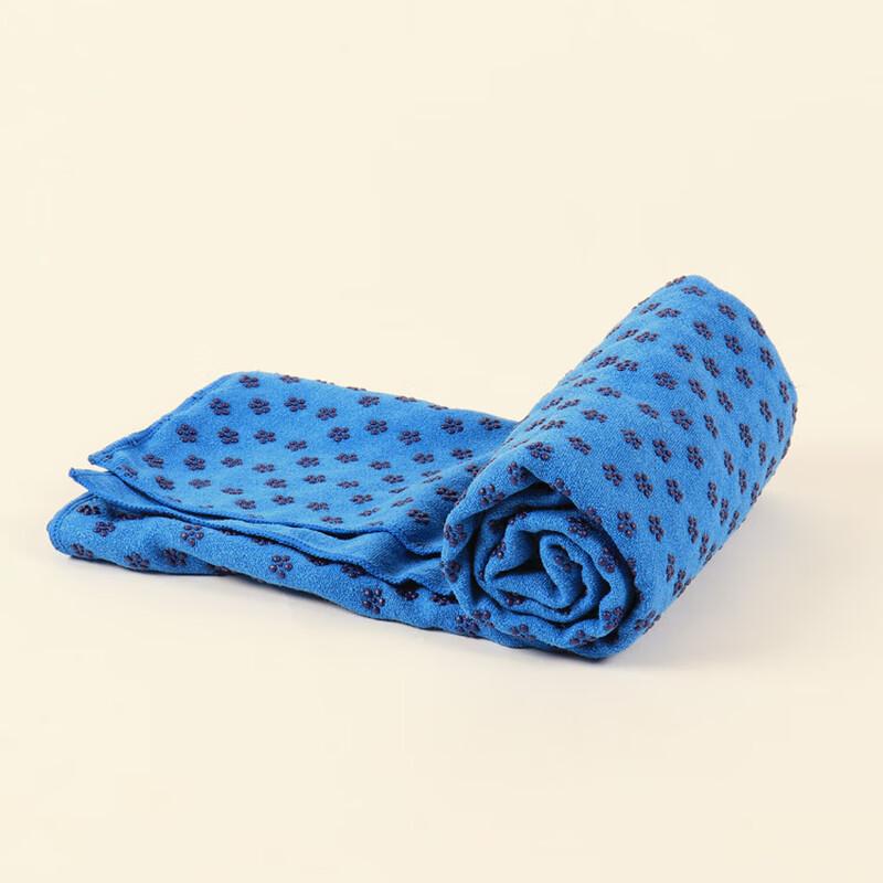 

Non-Slip Yoga Mat Towel with Plum Blossom Grip One Size