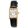 SEIKO Quartz Made in Sapphire Gold x Black Leather Overseas Model [Seiko] Women's Watch, Japan, Glass, SWR108, White, Band,