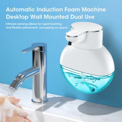 400ml Touchless Automatic Foam Soap Dispenser with ABS Material USB Charging Smart Hand Washing Machine Foam/Droplets