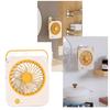 Portable Small Fan, Rechargeable Ultra-thin Silent Operation, with 3 Gear Wind Speed Desktop Fan, for Office Study Dormitory Outdoors