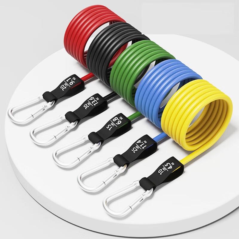 RMWANG 11-Piece TPE Resistance Band Set