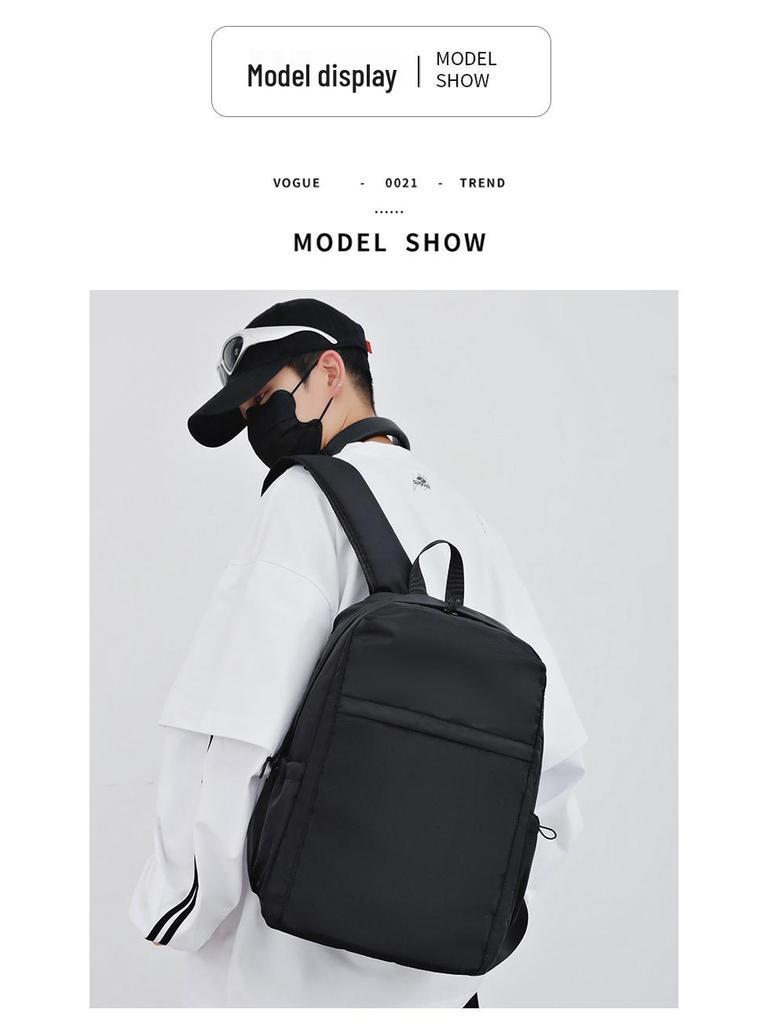 Herren Casual Business Laptop-Rucksack mit mehreren Fächern - Vielseitige Studenten-Schultasche, Reise-Tasche mit großer Kapazität