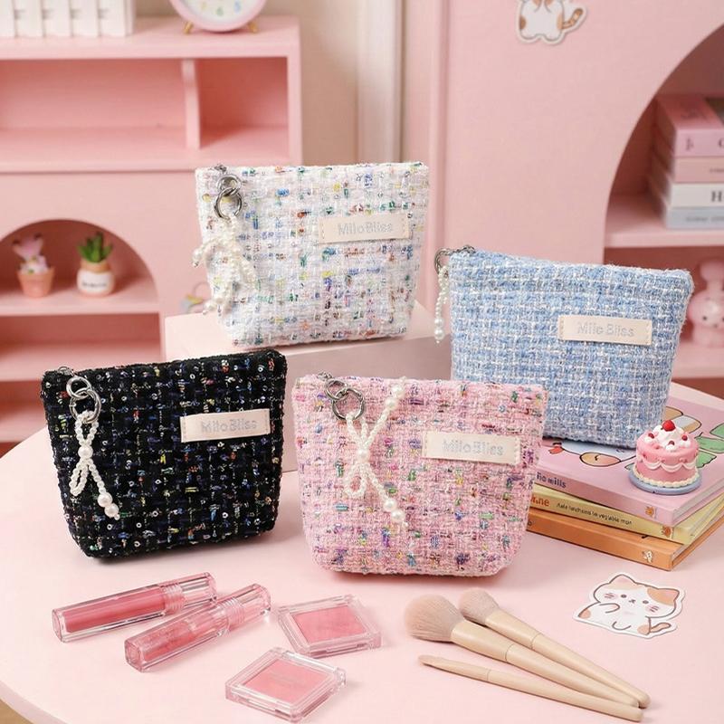 Coin Purse Portable Makeup Bag Student Lipstick Bag Fresh And Cute Storage Bag