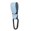 Multifunctional PU Leather Stroller Hook 360 Degree Rotatable Velcro Hook for Baby Pram Stroller Cart Organizer Accessory