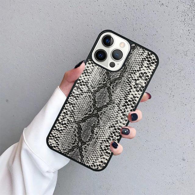 Sexy Snake Lizard Skin Coque Shell For iPhone 17 Air 15 16 14 13 12 Pro Max 11 Pro Max Plus Phone Case Cover